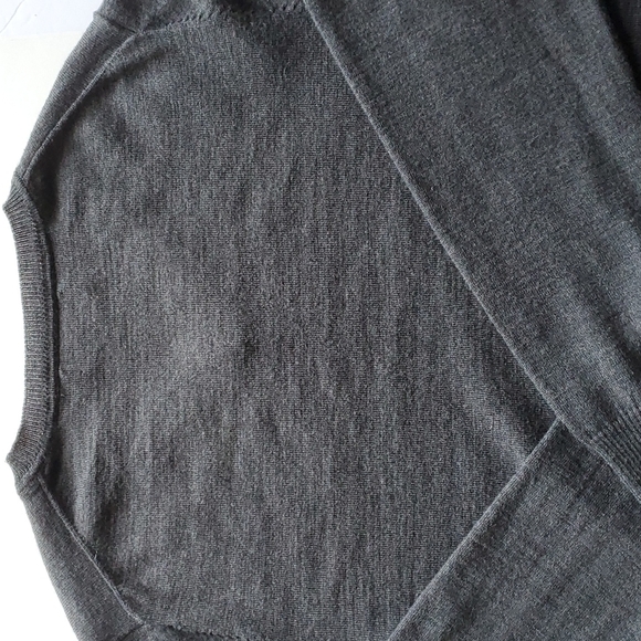 Merino Blend Men's Sweater Large - Picture 3 of 16